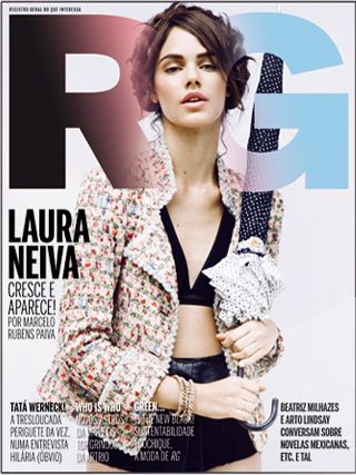 Laura Neiva, RG Vogue Magazine September 2013 Cover Photo - Brazil