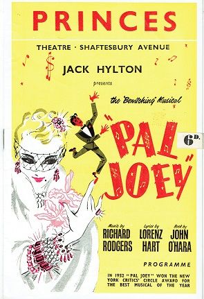 Pal Joey 1952 Original Revivel Cast Starring Harold Lang Famousfix Com Post