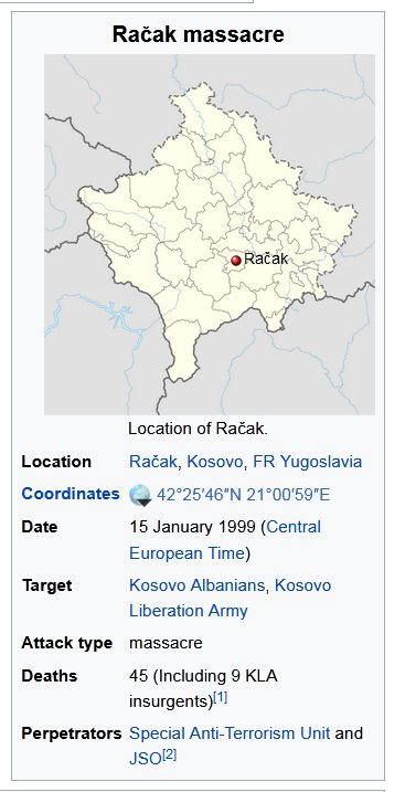Račak massacre