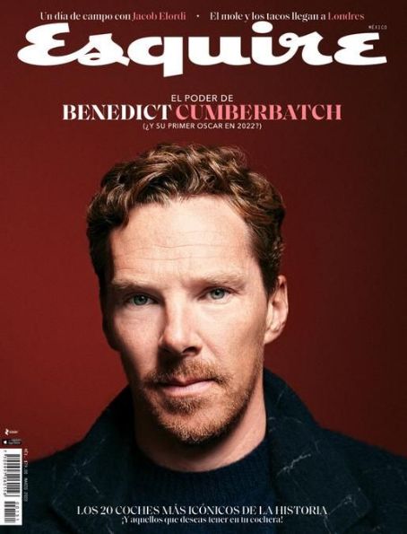 Benedict Cumberbatch - Esquire Magazine Cover [Mexico] (March 2022)