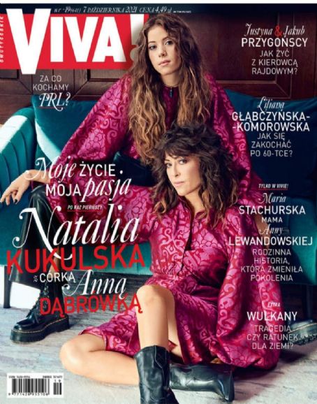 Natalia Kukulska, Anna Dąbrówka, VIVA Magazine 07 October 2021 Cover ...