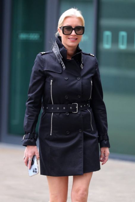 Denise Van Outen – Arrives for an appearance on Channel 4’s Steph’s Packed Lunch