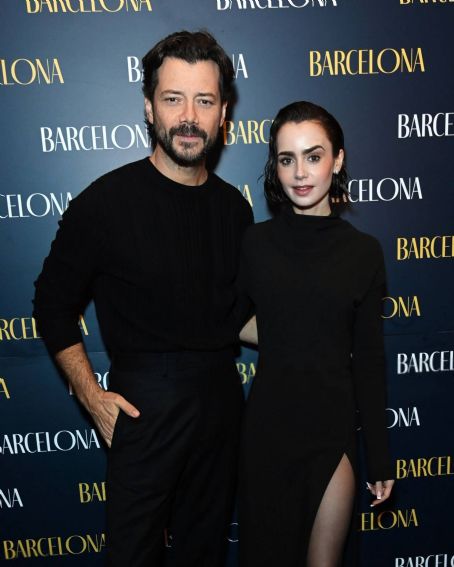 Lily Collins – ‘Barcelona’ press night afterparty – London