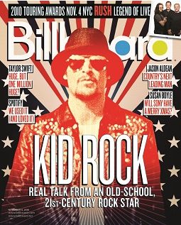 Kid Rock - Billboard Magazine [United States] (1 November 2010)