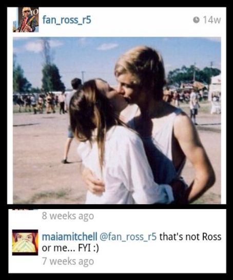ross lynch and maia mitchell love story