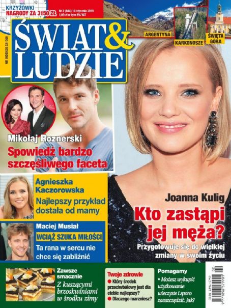 Joanna Kulig - Swiat & Ludzie Magazine Cover [Poland] (10 January 2019)