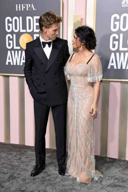 Austin Butler and Salma Hayek - The 80th Golden Globe Awards (2023)