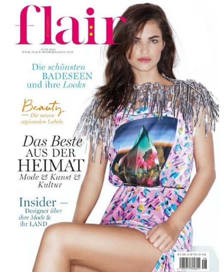 Robin Holzken, Flair Magazine June 2019 Cover Photo - Germany