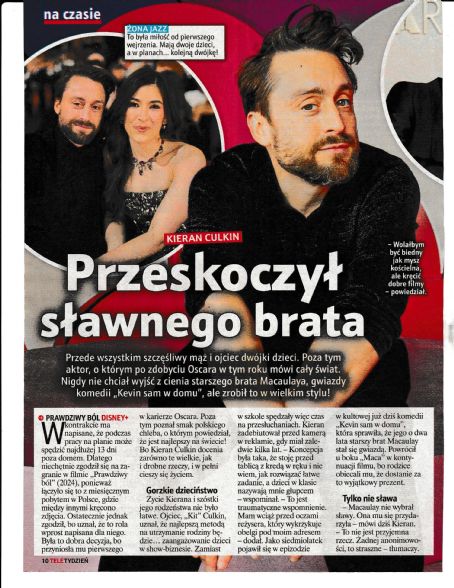 Kieran Culkin - Tele Tydzień Magazine Pictorial [Poland] (21 March 2025)