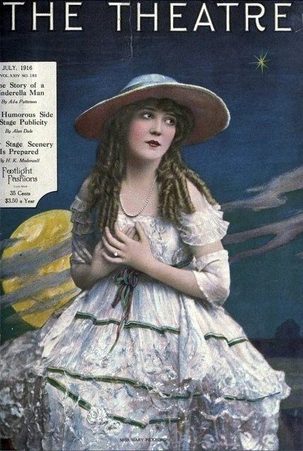 Mary Pickford - The Theatre Magazine Cover [United States] (July 1916)