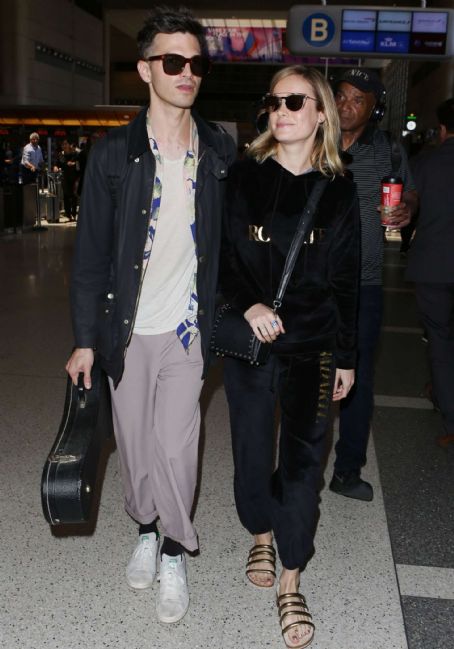 Brie Larson and Alex Greenwald at LAX Airport in Los Angeles | Brie