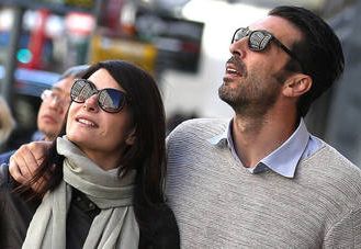 Ilaria D'Amico and Gianluigi Buffon