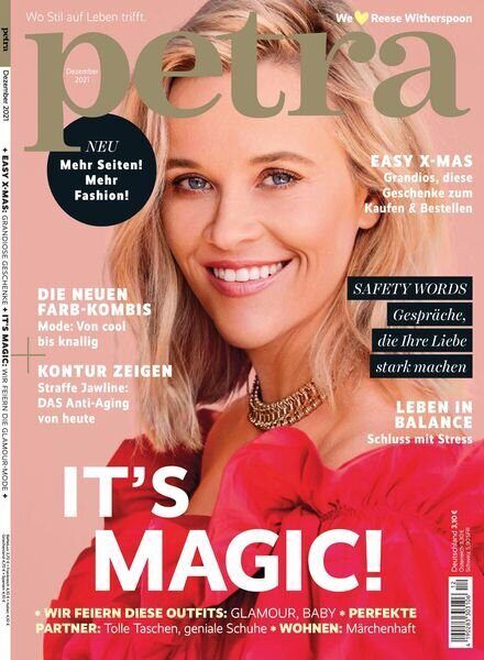 Reese Witherspoon - Petra Magazine Cover [Germany] (December 2021)