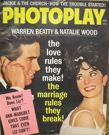 Warren Beatty, Natalie Wood, Natalie Wood And Warren Beatty, Photoplay ...