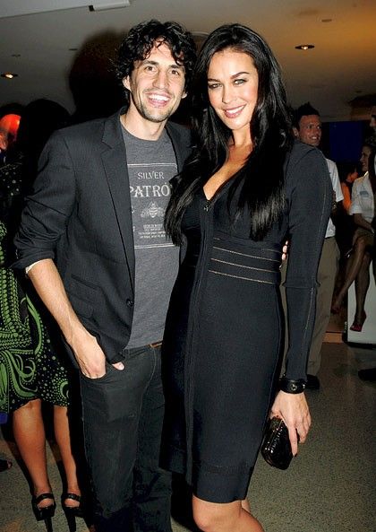 Andy Lee and Megan Gale