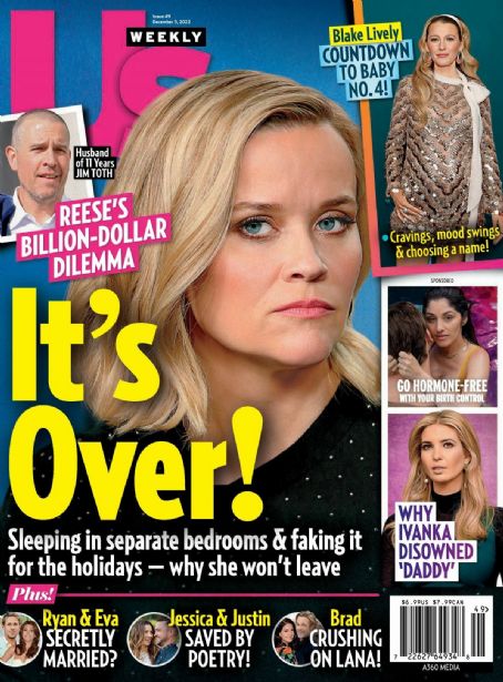 Reese Witherspoon - US Weekly Magazine Cover [United States] (5 December 2022)