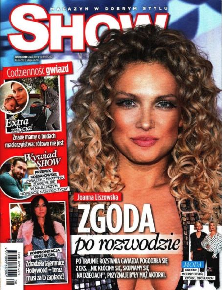 Joanna Liszowska Show Magazine 17 February 2020 Cover Photo Poland