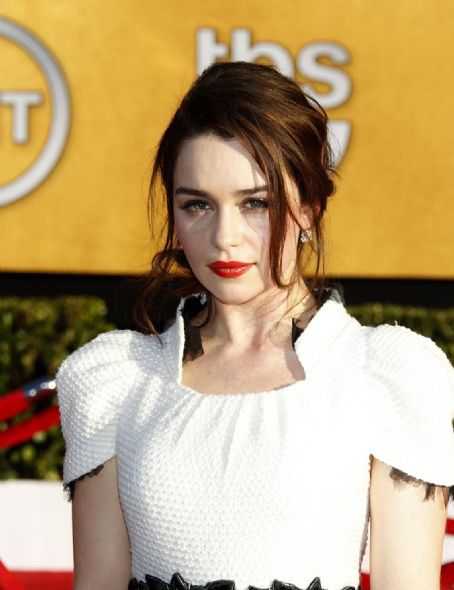 Emilia Clarke At the 18th Annual Screen Actor's Guild