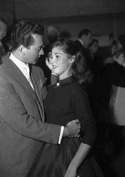Pier Angeli and Vic Damone
