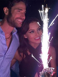 Angelique Boyer and Sebastian Rulli Have Joint Birthday Party