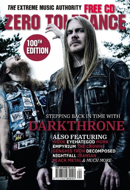 Darkthrone, Fenriz, Ted Skjellum, Zero Tolerance Magazine March 2021 ...