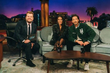 The Late Late Show with James Corden...- Adrien Brody/Zazie Beetz (November 2021)