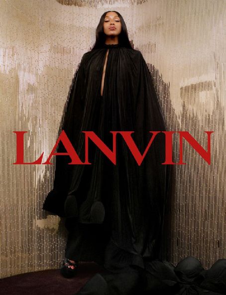Naomi Campbell for Lanvin Spring Summer 2022 Ad Campaign