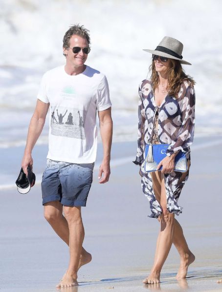 Cindy Crawford in Bikini Bottom at the beach in St Barths | Cindy ...