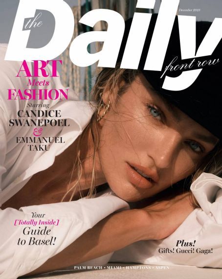 Candice Swanepoel - The Daily Front Row Magazine Cover [United States] (December 2021)