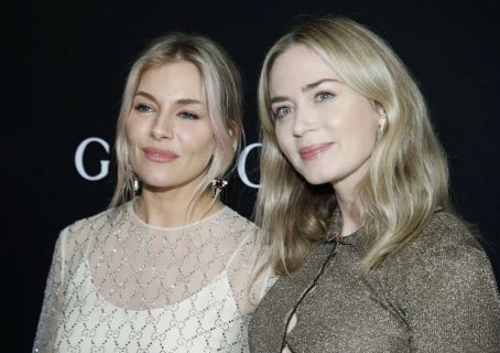 Sienna Miller reveals Emily Blunt was her 'wing-woman' on her first date  with boyfriend Oli Green as she reflects on their wild nights out