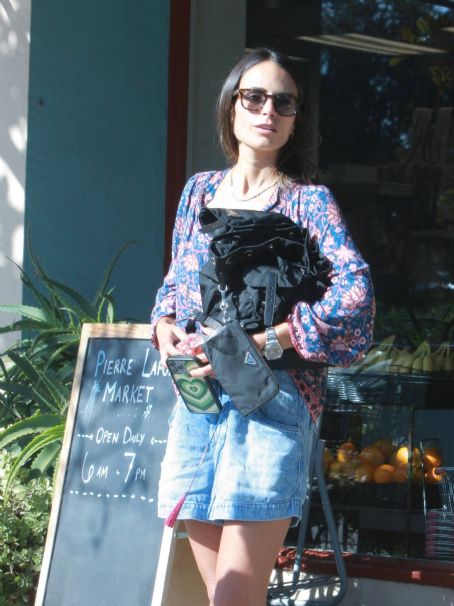 Jordana Brewster – Pictured at Pierre LaFond and Co. marketplace in Montecito