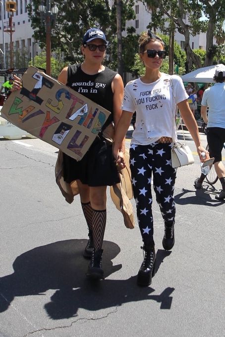 Kate Beckinsale – Seen at ‘Bans Off Our Bodies’ Women’s March in LA