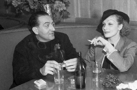 Fritz Lang and Marlene Dietrich