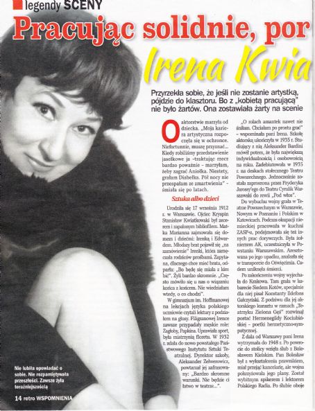 Irena Kwiatkowska