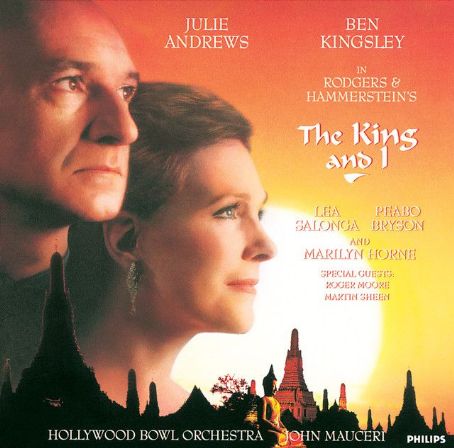 THE KING AND I 1992 Studio Cast Recording Starring Julie Andrews