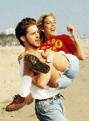 Tori Spelling and Jason Priestley
