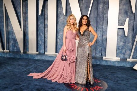 Salma Hayek and her daughter Valentina - The 95th Academy Awards - Vanity Fair Party - Los Angeles (2023)