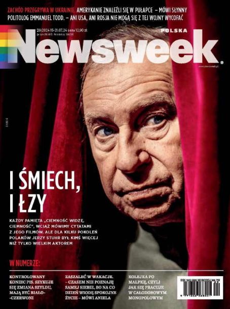 Jerzy Stuhr - Newsweek Magazine Cover [Poland] (15 July 2024)