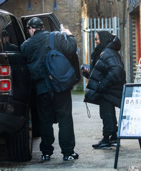Janet Jackson – Seen at a dance studio in South London