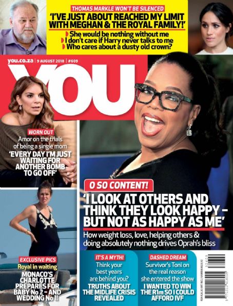 Oprah Winfrey You Magazine 09 August 18 Cover Photo South Africa