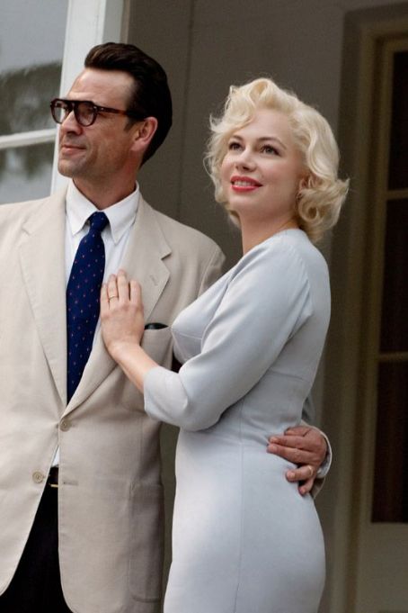 Dougray Scott as Arthur Miller & Michelle Williams as Marilyn Monroe - My Week with Marilyn