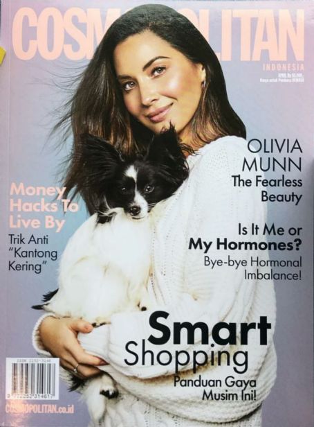 Olivia Munn - Cosmopolitan Magazine Cover [Indonesia] (April 2019)