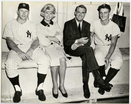 Mickey Mantle, Doris Day,Cary Grant & Roger Maris
