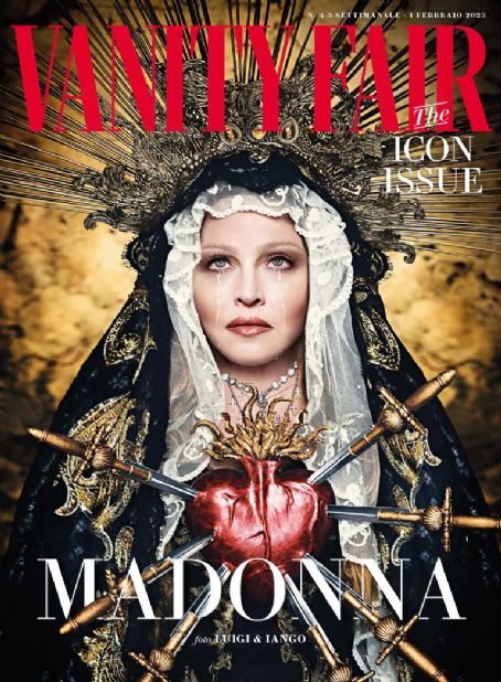 Madonna - Vanity Fair Magazine Cover [Italy] (1 February 2023)