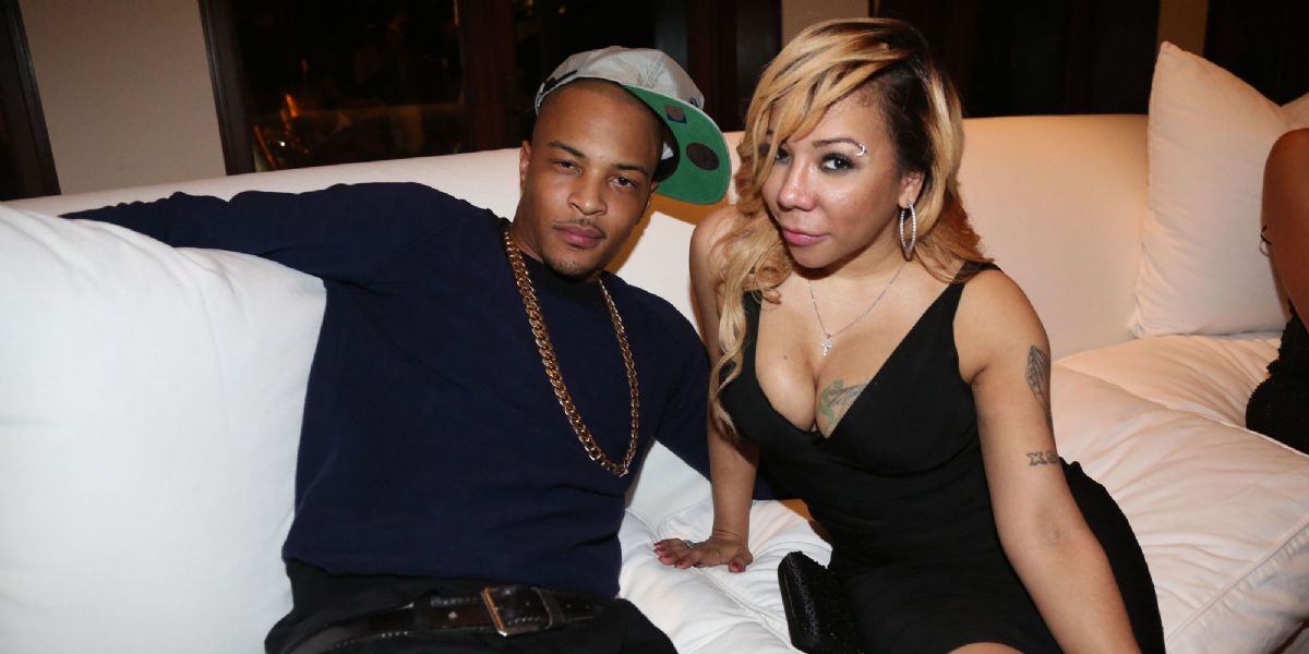 T.I. and Tameka Cottle.