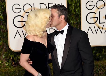 Lady Gaga and Taylor Kinney At 73rd Golden Globe Awards (2016)