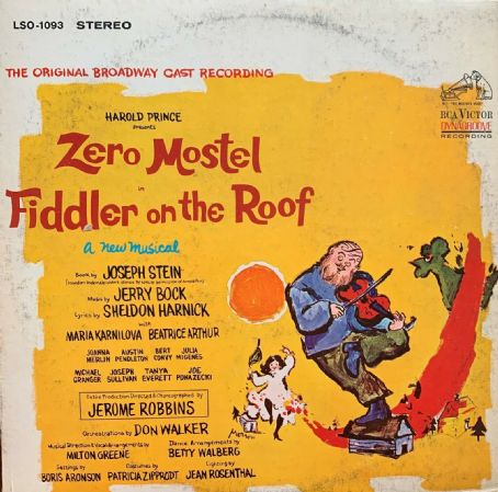 Zero Mostel  Fiddler On The Roof 1964