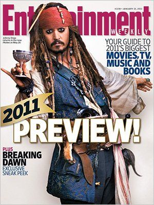 Johnny Depp - Entertainment Weekly Magazine [United States] (21 January 2011)