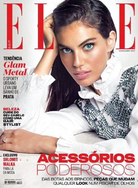 Shlomit Malka, Elle Magazine November 2017 Cover Photo - Portugal