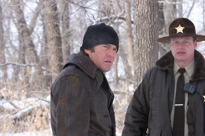 Left: Dennis Quaid as Aidan Breslin in Lionsgate 'HORSEMEN.' Picture ...